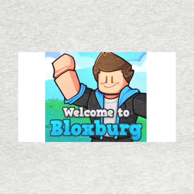 Bloxburg Cartoon Merch by BasicallyBloxburg